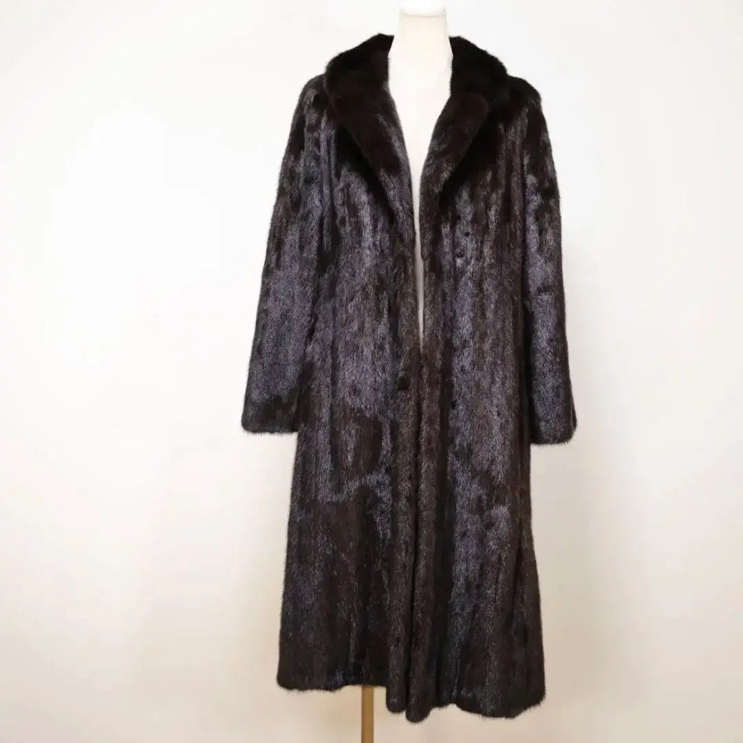 Sagamink 114cm Dark Brown Mink Court No. 13 LL Size