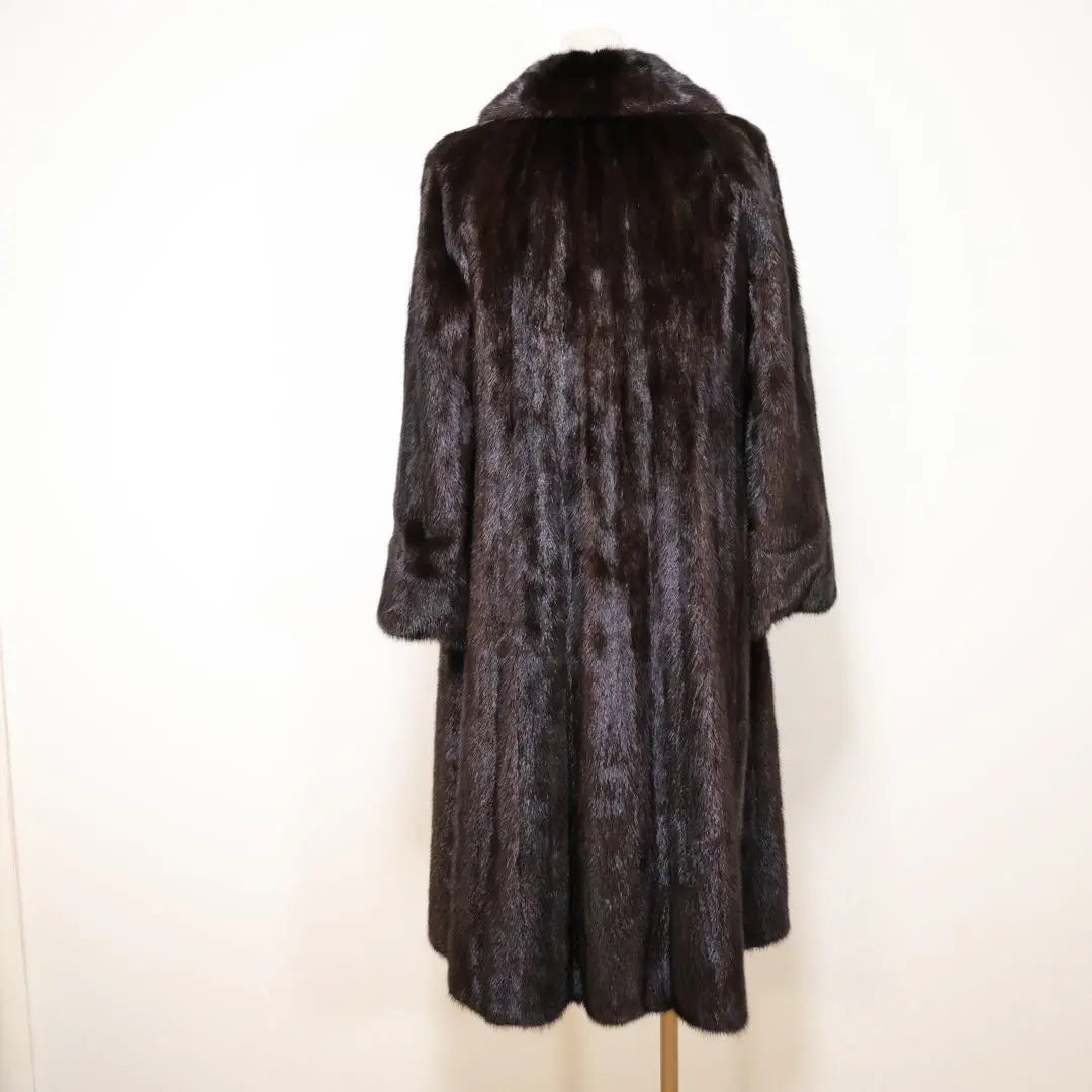 Sagamink 114cm Dark Brown Mink Court No. 13 LL Size