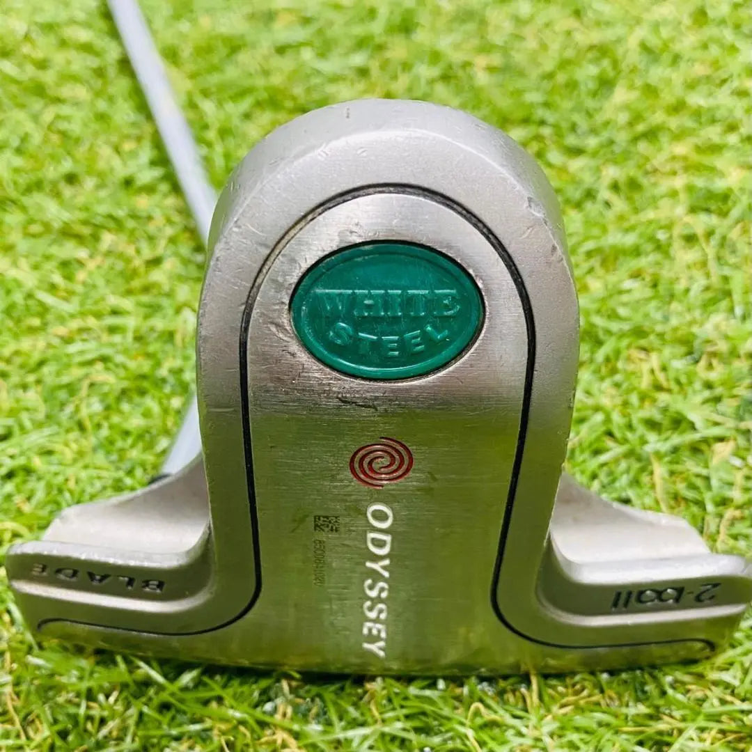 [Modelo muy popular] Putter Odyssey de 2 bolas para diestros de 34 pulgadas