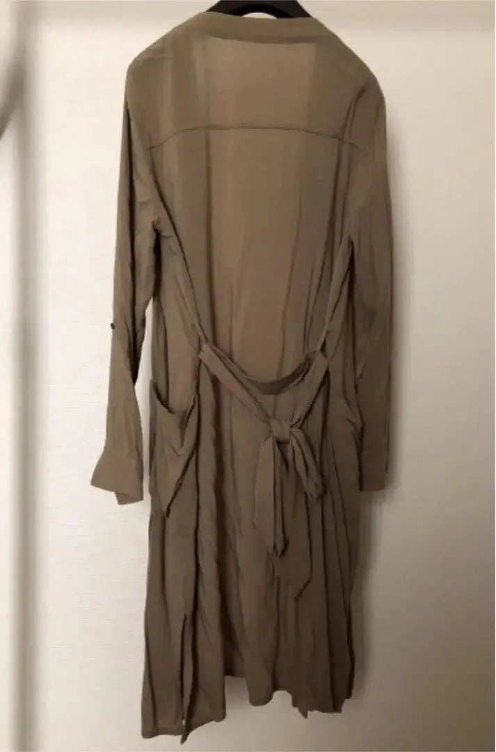 Boujeroud long cardigan khaki | ブージュルード ロングカーディガン カーキ