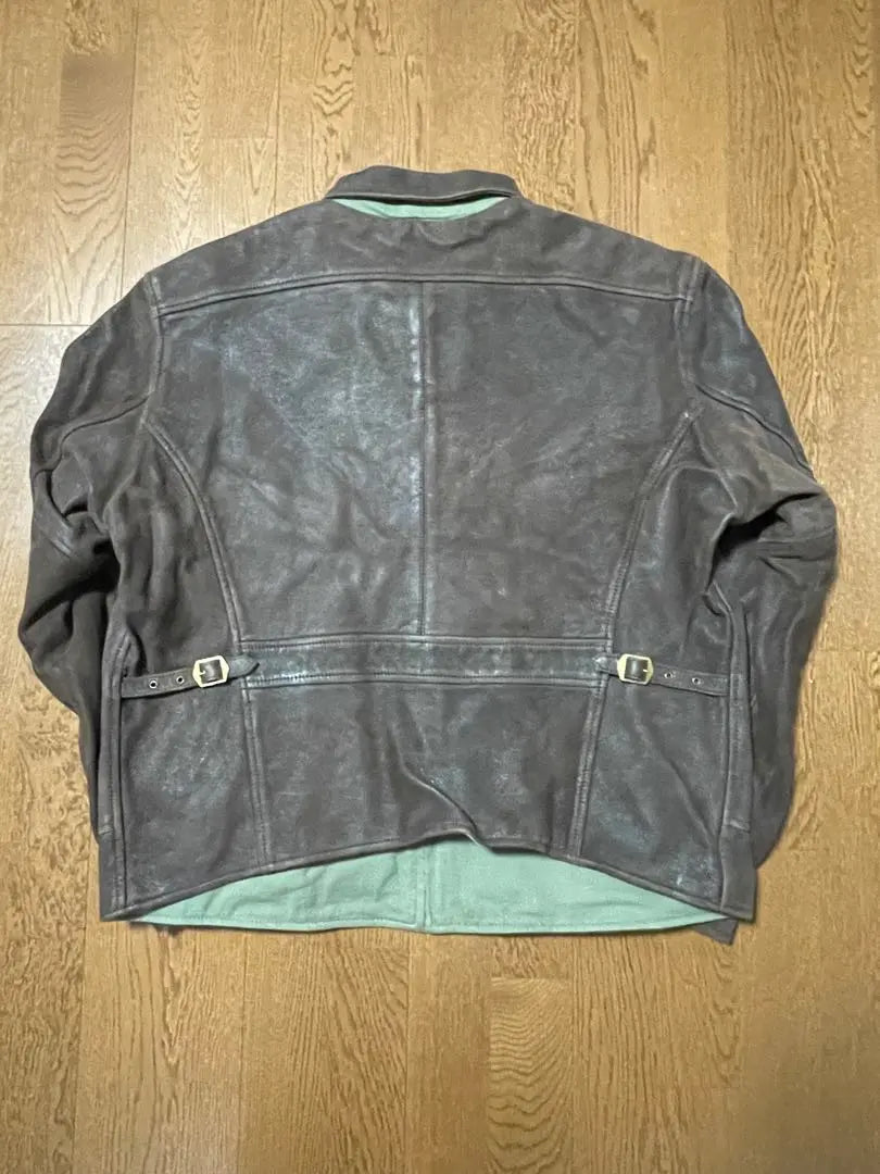 Levi's Vintage Clothing Leather Jacket Teak2