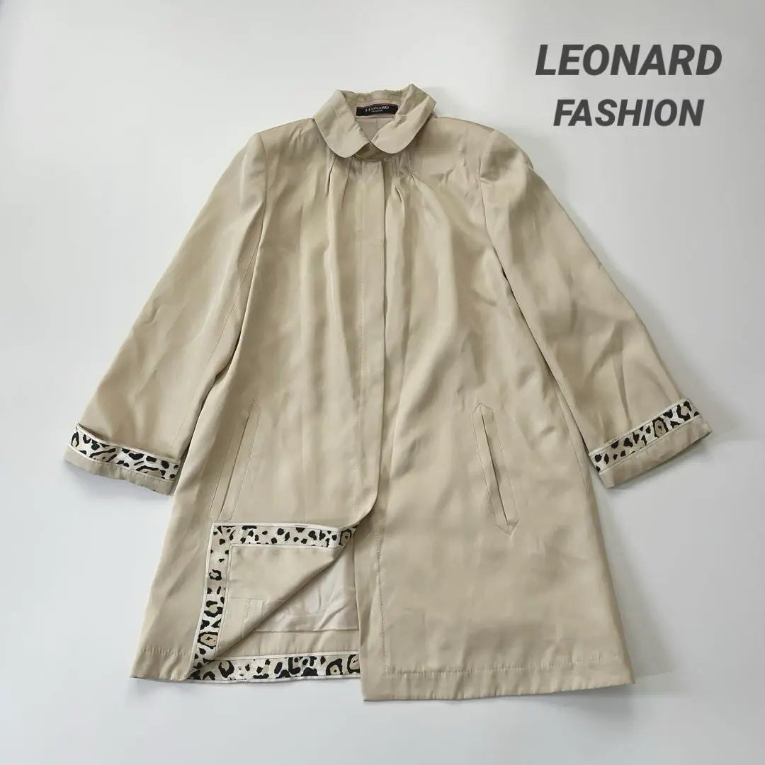 ◇ 365 Leonard [11] Silk 100 Spring Court Beige | ◇365 レオナール【11】シルク100 スプリングコート ベージュ