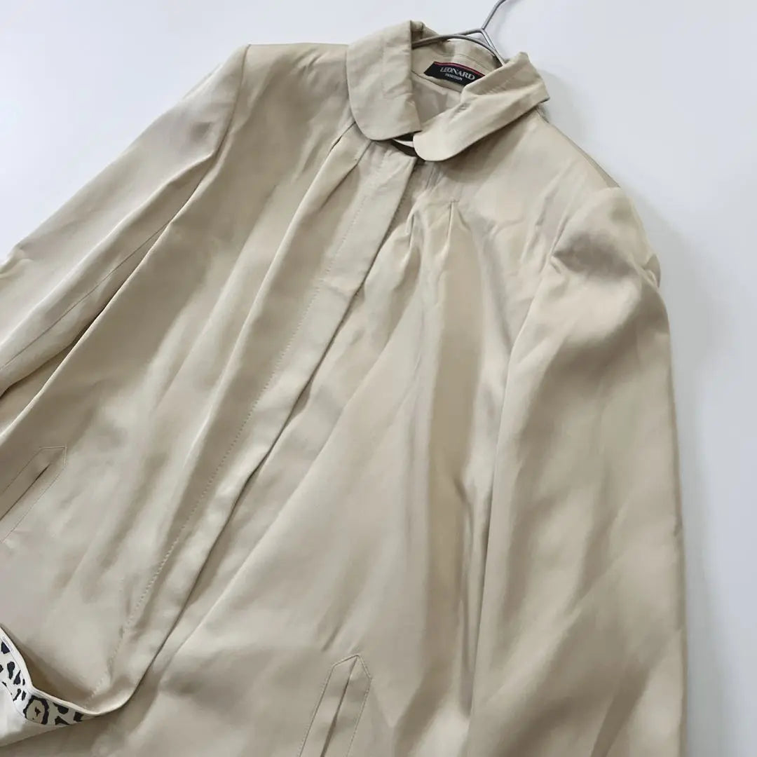 ◇ 365 Leonard [11] Silk 100 Spring Court Beige | ◇365 レオナール【11】シルク100 スプリングコート ベージュ