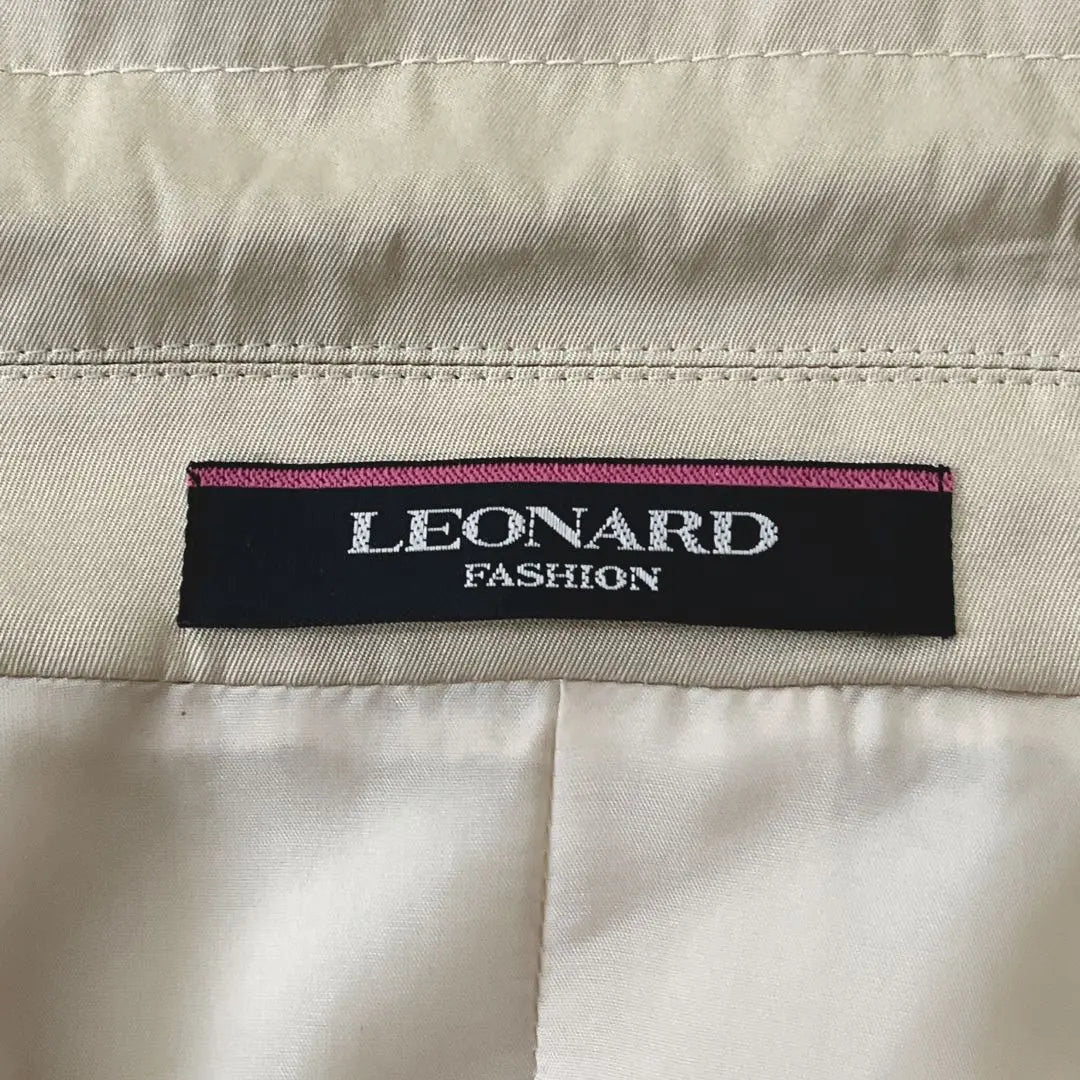 ◇ 365 Leonard [11] Silk 100 Spring Court Beige | ◇365 レオナール【11】シルク100 スプリングコート ベージュ