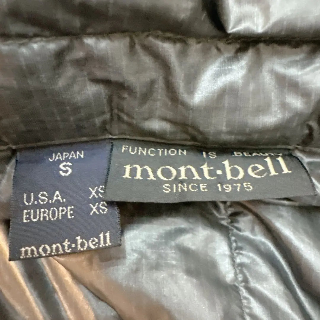 ¡Hay una razón! ! mont-bell Chaqueta de plumas Mont-bell acolchada S