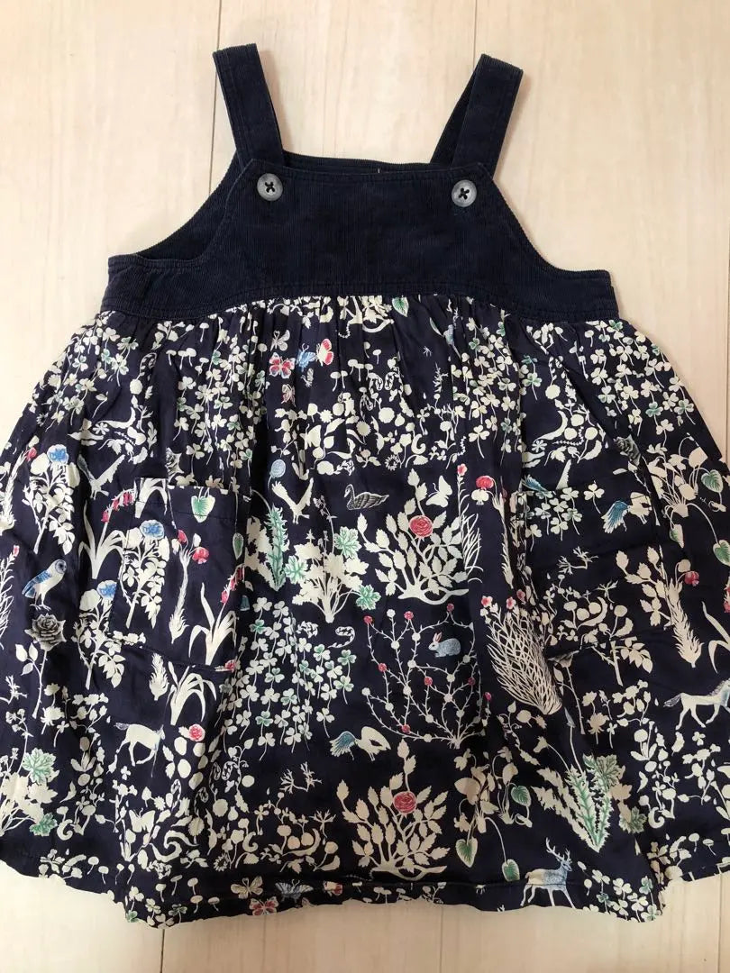 [Reduced price] Sense of Wonder Jumper Skirt 90 Liberty Set