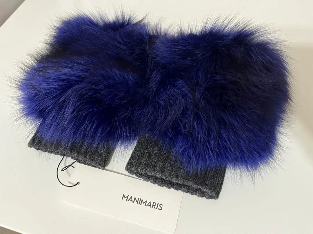 manimaris fox fur gloves