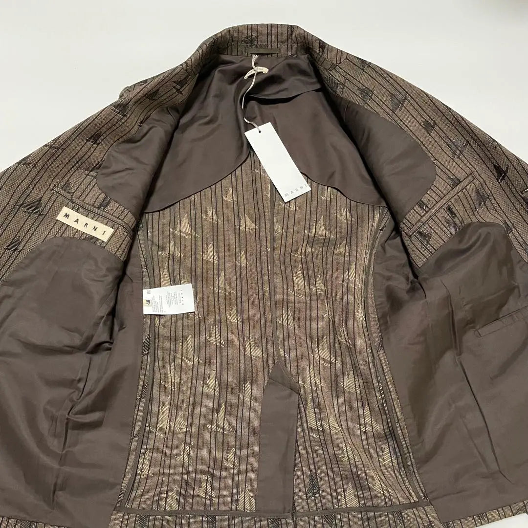 [¡¡¡Super precio de destrucción solo para un artículo!! ️】Chaqueta MARNI con patrón de yate 48