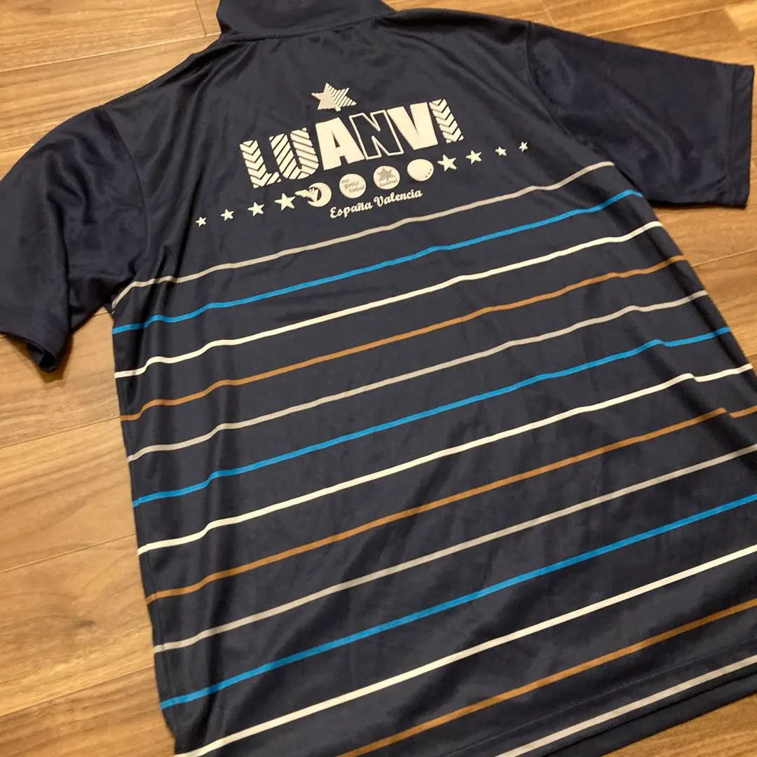 Luanvi Soccer Shirt with Collar Sports Quick Drying Elasticity Cool