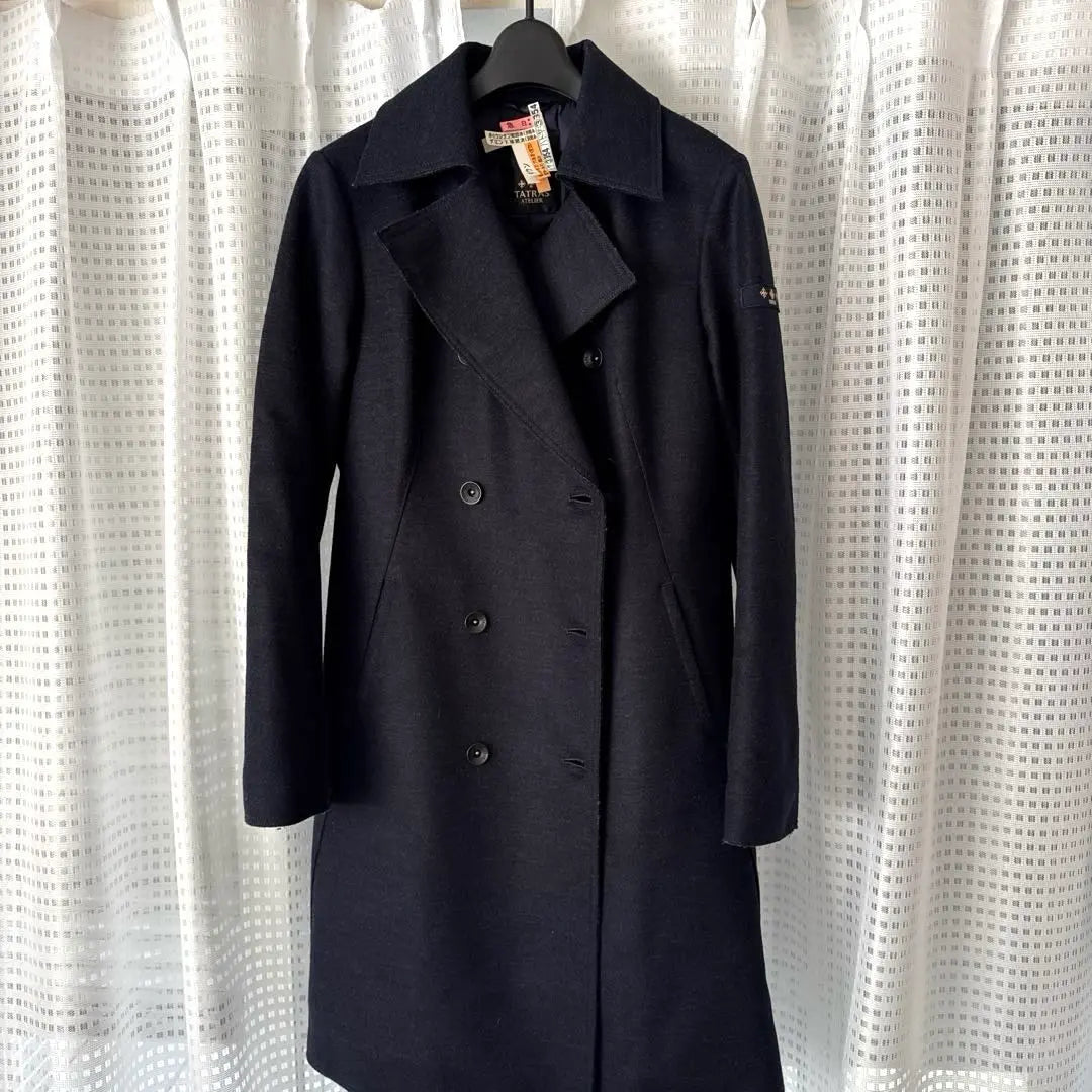 TATRAS Long Down Coat Navy 02 M Size Atelier Line | タトラス TATRAS ロング ダウンコート 紺 02 Mサイズ アトリエライン