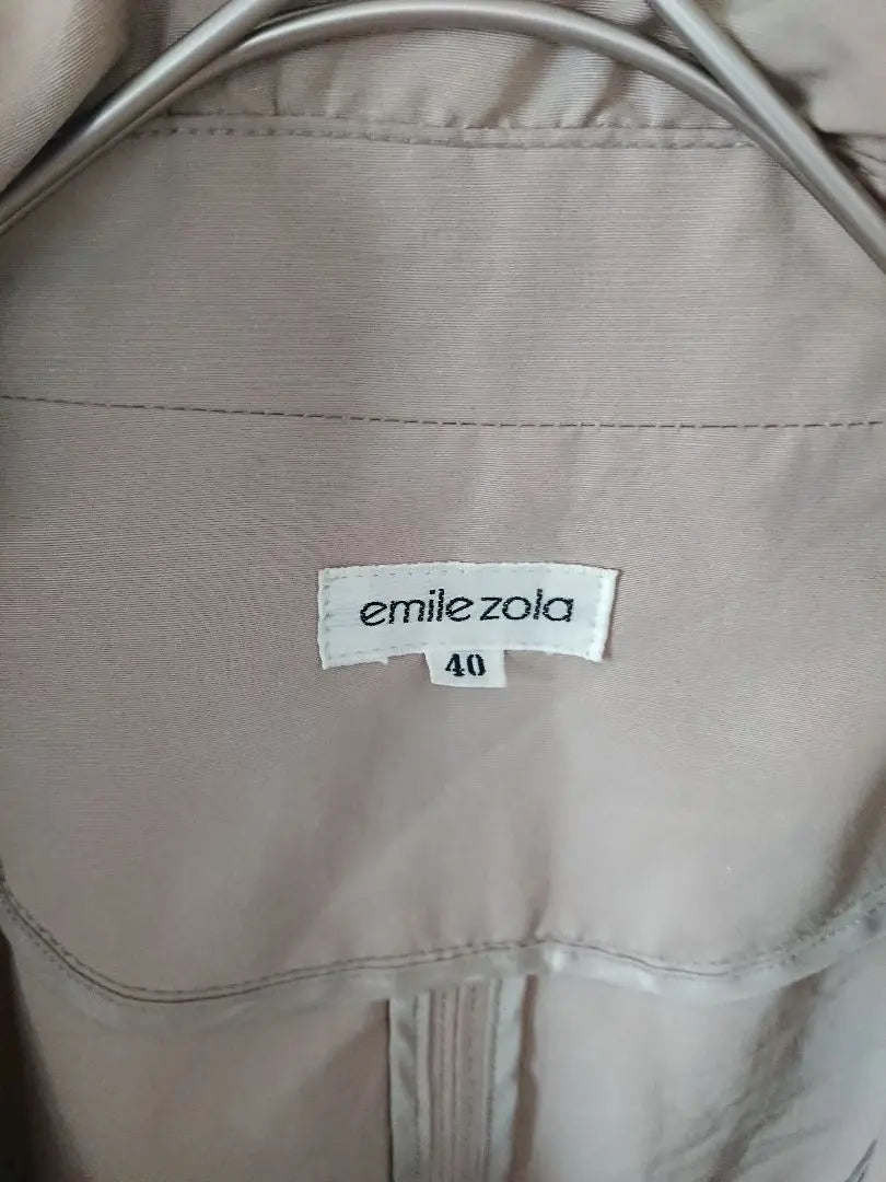 Emile Zola jacket ◆Made in Japan ◆40 ◆Beige