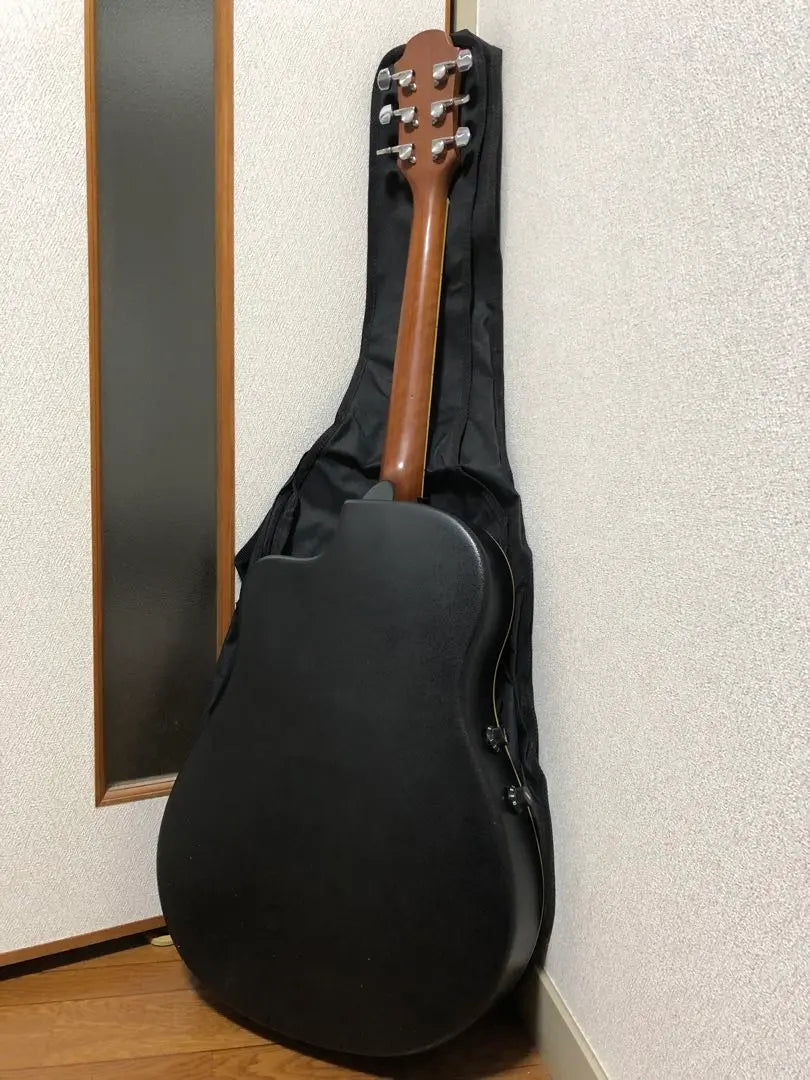 Adjusted ARIA AMB-35 CS with soft case, electric acoustic