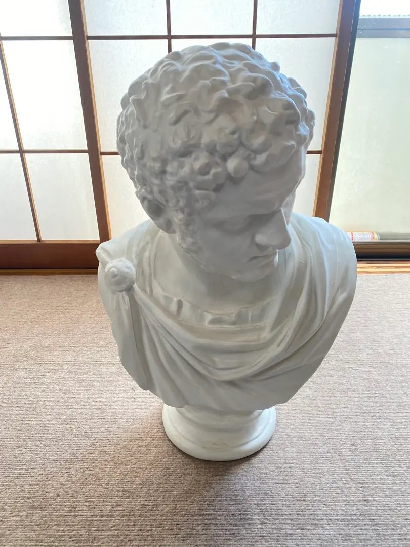 Emperor Caracala bust, plaster statue, art university entrance exam, art university entrance exam, art drawing | カラカラ帝胸像　石膏像　美大受験　芸大受験　芸術　ドローイング