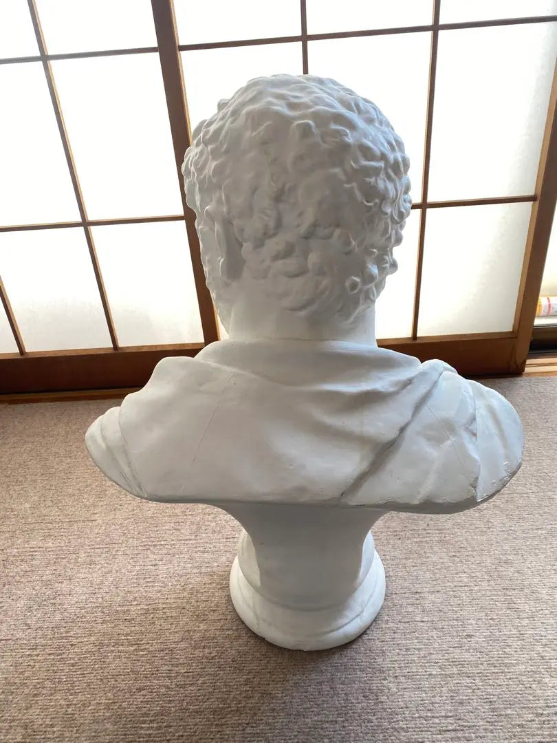 Emperor Caracala bust, plaster statue, art university entrance exam, art university entrance exam, art drawing | カラカラ帝胸像　石膏像　美大受験　芸大受験　芸術　ドローイング