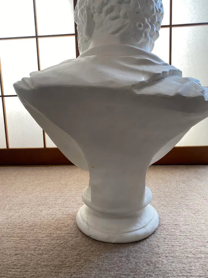 Emperor Caracala bust, plaster statue, art university entrance exam, art university entrance exam, art drawing | カラカラ帝胸像　石膏像　美大受験　芸大受験　芸術　ドローイング