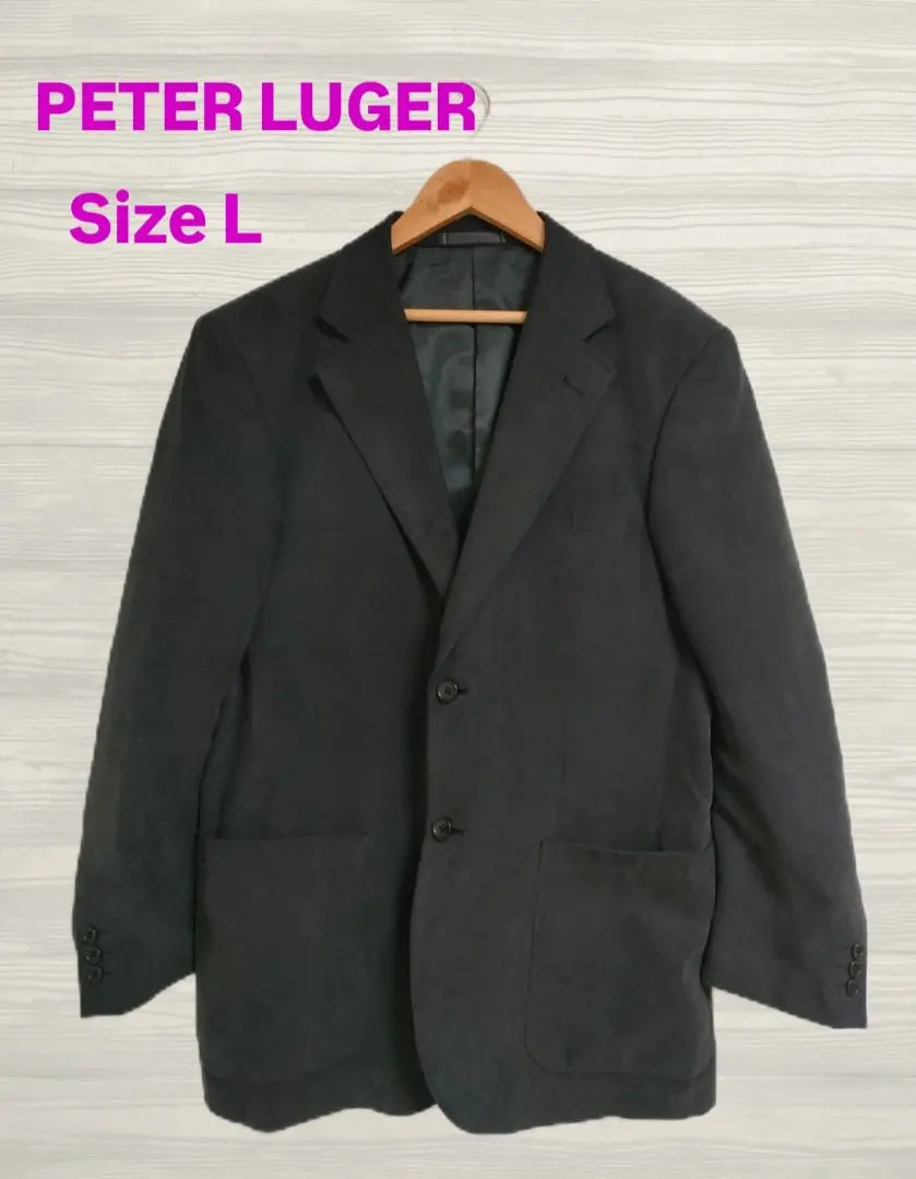 Peter Luger Swedy style jacket size L black