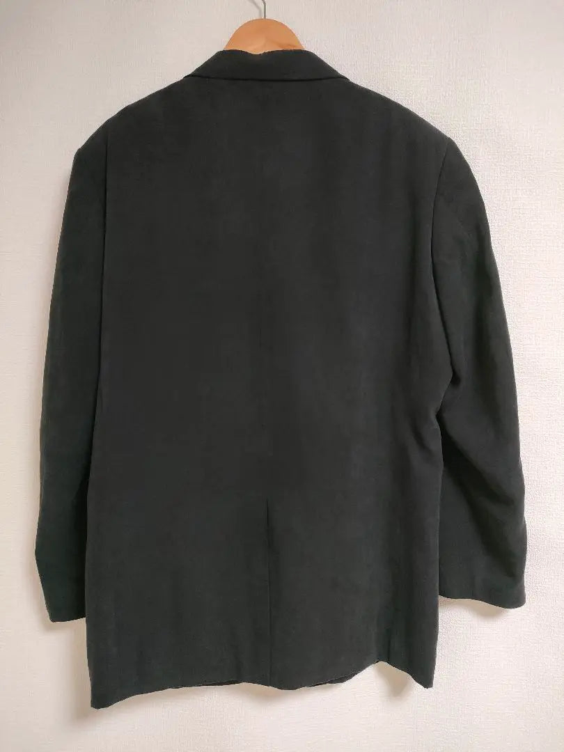 Peter Luger Chaqueta estilo sueco talla L negro | PETER LUGER スウェード風 ジャケット サイズL ブラック