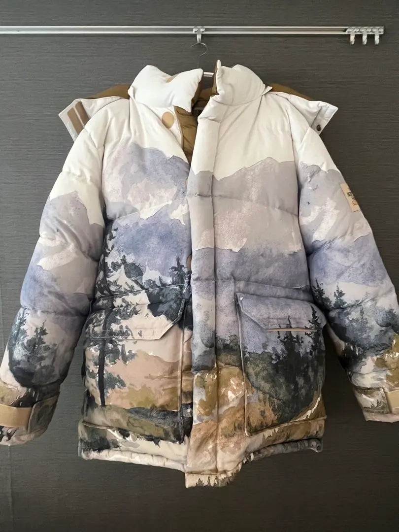 Big sale final price reduction ★Shipping Wednesday ★GUCCI North Face XL down for about 400,000 yen