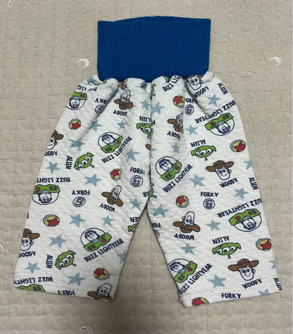 Pijama acolchado de Toy Story con faja abdominal, mangas largas, pantalones largos, botón delantero 90