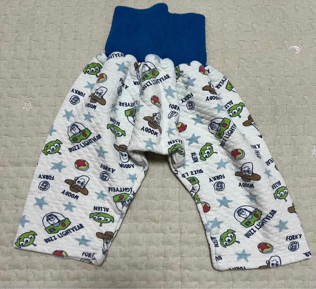 Pijama acolchado de Toy Story con faja abdominal, mangas largas, pantalones largos, botón delantero 90