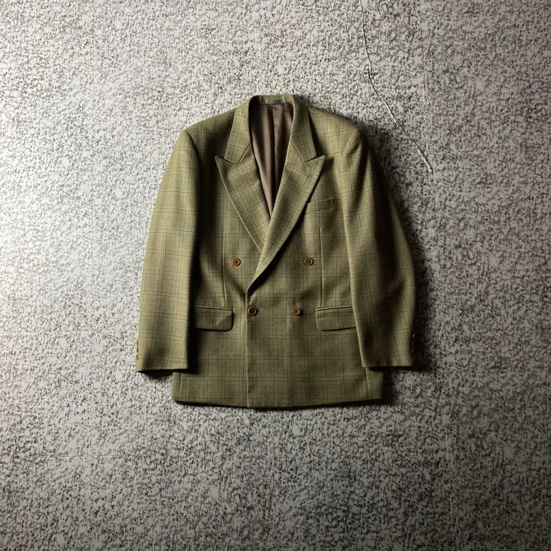 [90s made in Japan] Paul Miss London Double Breast Wool Teering Jacket