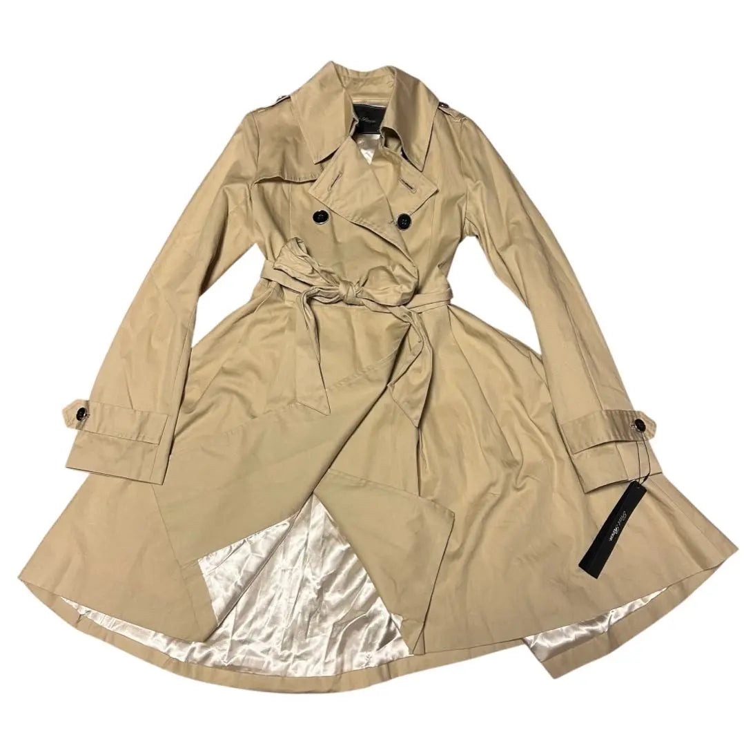 New tag included✨】Special price✨】Rat Roen Beige Double Breasted Trench Coat