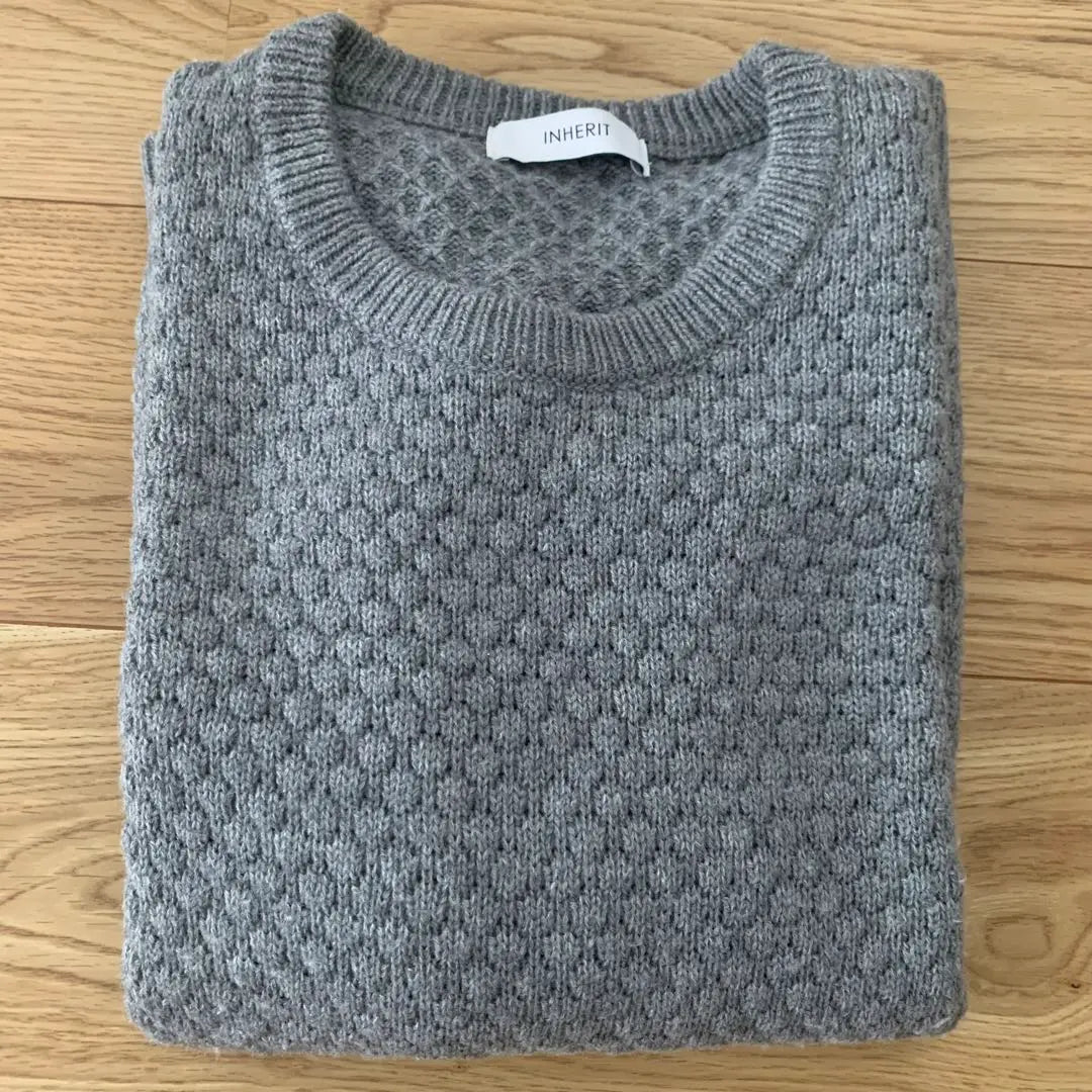 INHERIT Sweater Gray M Good condition