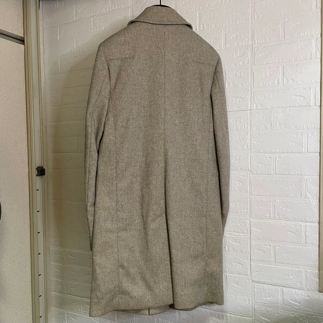 Genuine 09aw Dior homme Wrap Coat Grey 46 | 正規品 09aw Dior homme ラップコート グレー 46