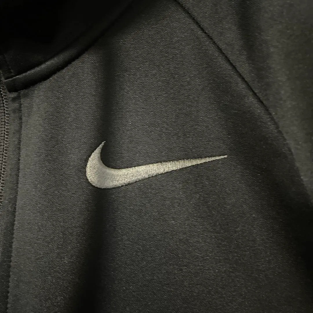 OLD NIKE 00s y2k hoodie Swoosh one point embroidery