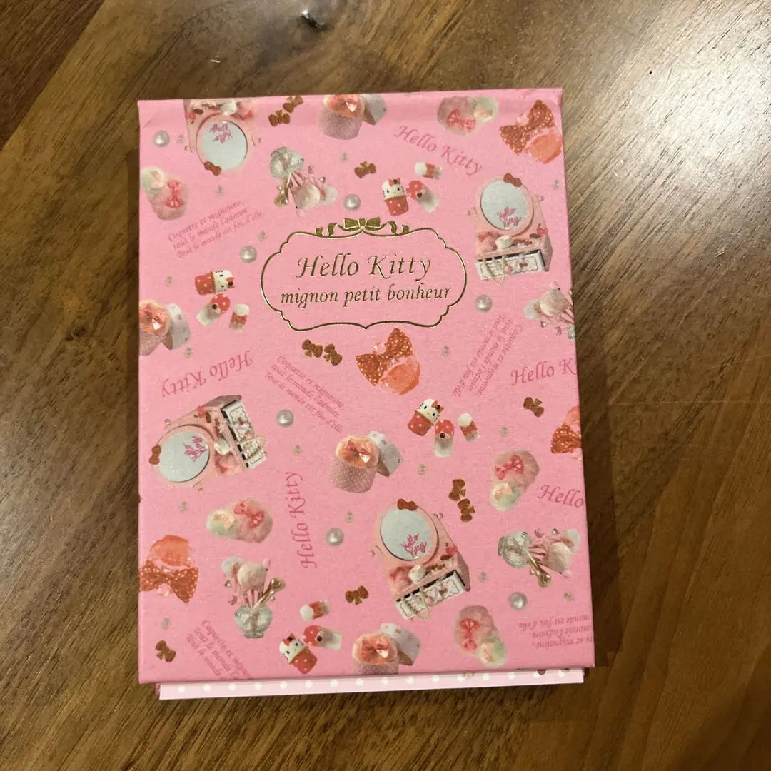 Super rare. Hello Kitty Notepad Cosmetics Heisei Retro