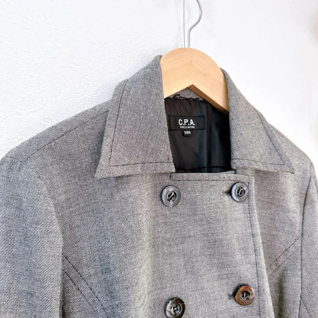 [C.P.A] Seapie (9AR/m) Peacoat/Double button/Beautiful | 【C.P.A】シーピーエー(9AR/M)ピーコート/ダブルボタン/キレイめ