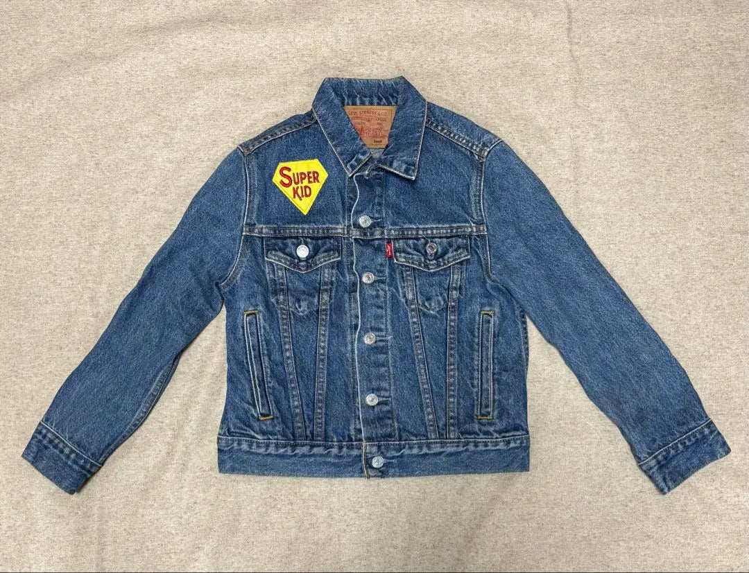 Levi's Denim Jacket Superhero Style