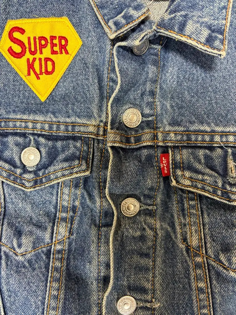 Levi's Denim Jacket Superhero Style