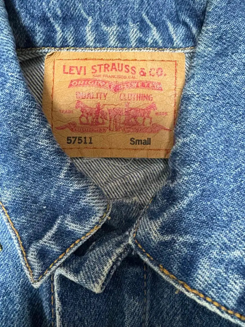 Levi's Denim Jacket Superhero Style