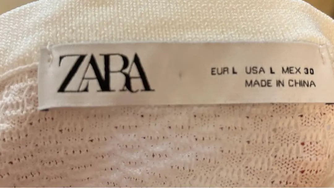 ♡ Hermoso estado ♡ Conjunto de cárdigan de punto de manga corta ZARA Ensemble XL L Blanco