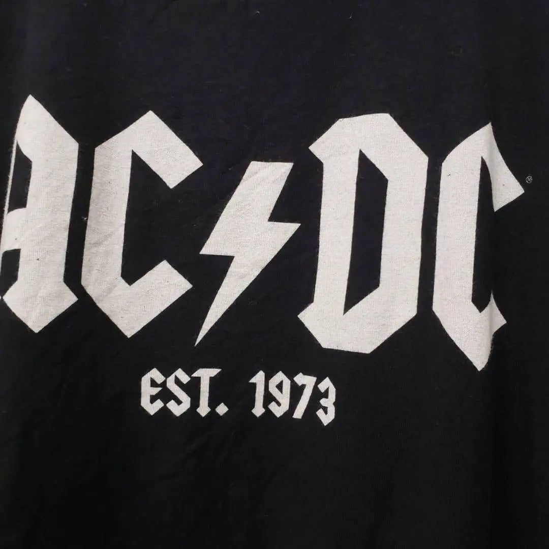 [Used clothing] AC/DC Rock Big Logo Band T-shirt L