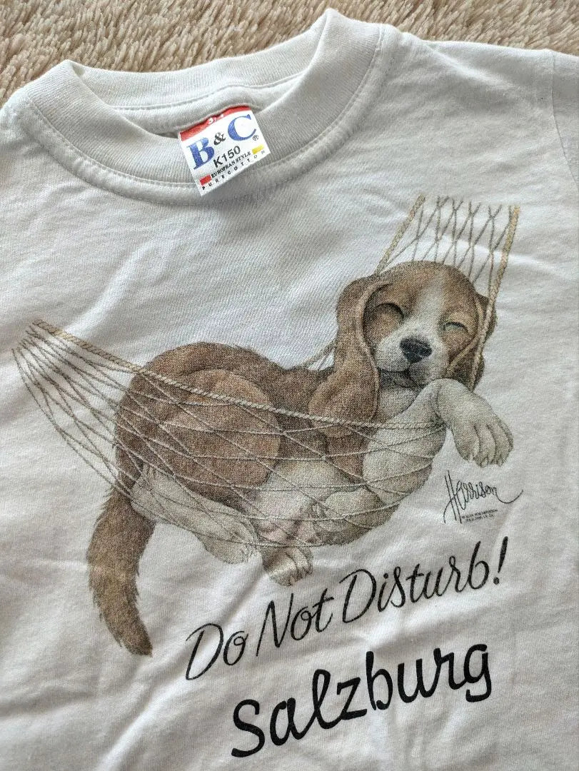 Kids Vintage Dog T-shirt 100