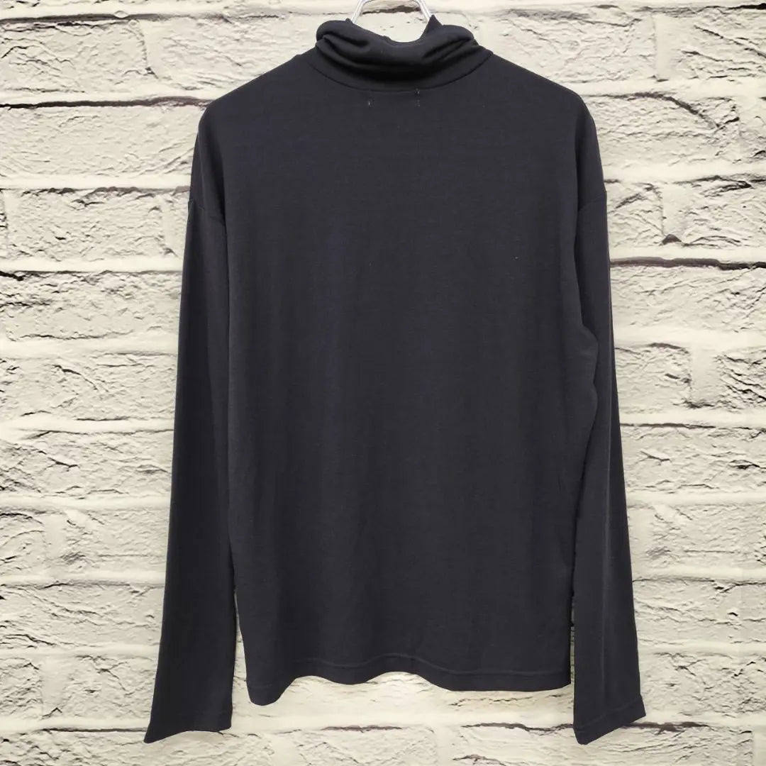 R3282 EVERNAVY [M] Turtle neck long sleeve cut -and -sleeve navy | R3282 evernavy 【M】 タートルネック長袖カットソー ネイビー