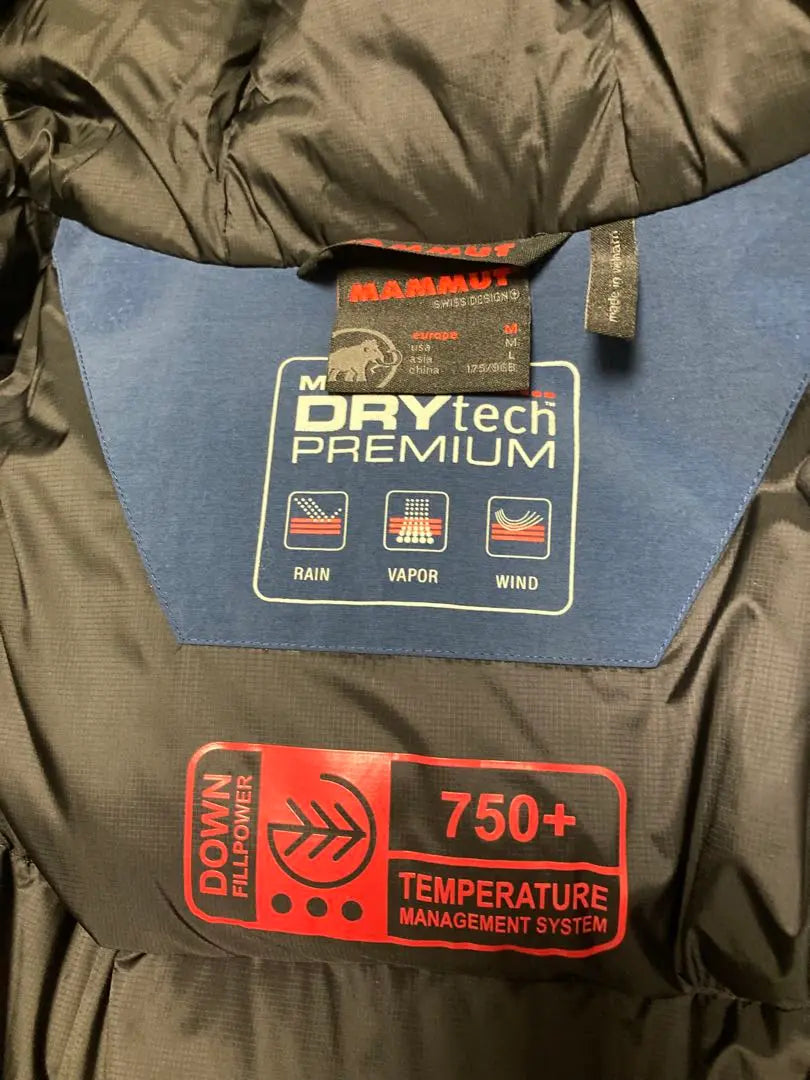 Mammut Drytech Premium Down Coat 750+