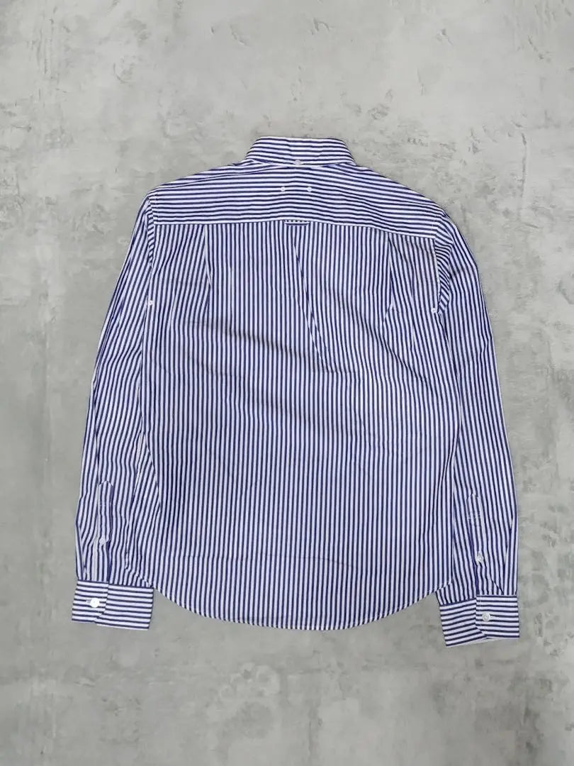 Very popular SOPHNET Button Down Stripe Long Sleeve Shirt