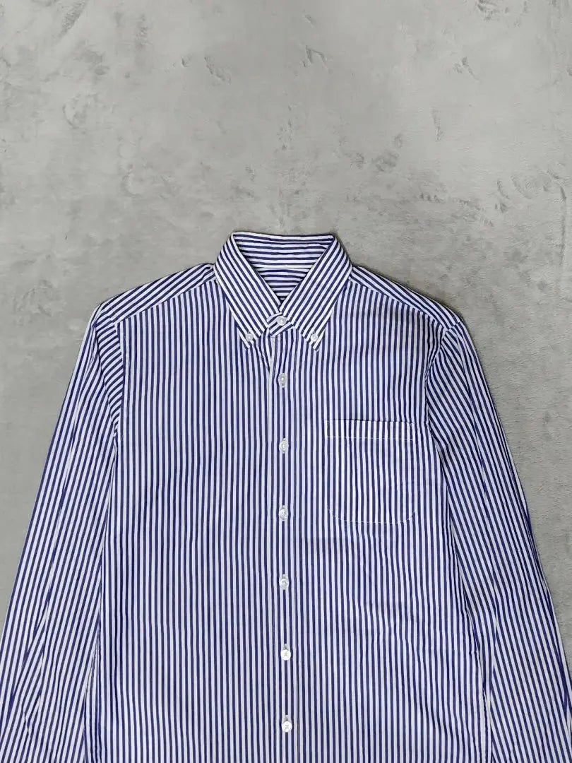 Very popular SOPHNET Button Down Stripe Long Sleeve Shirt