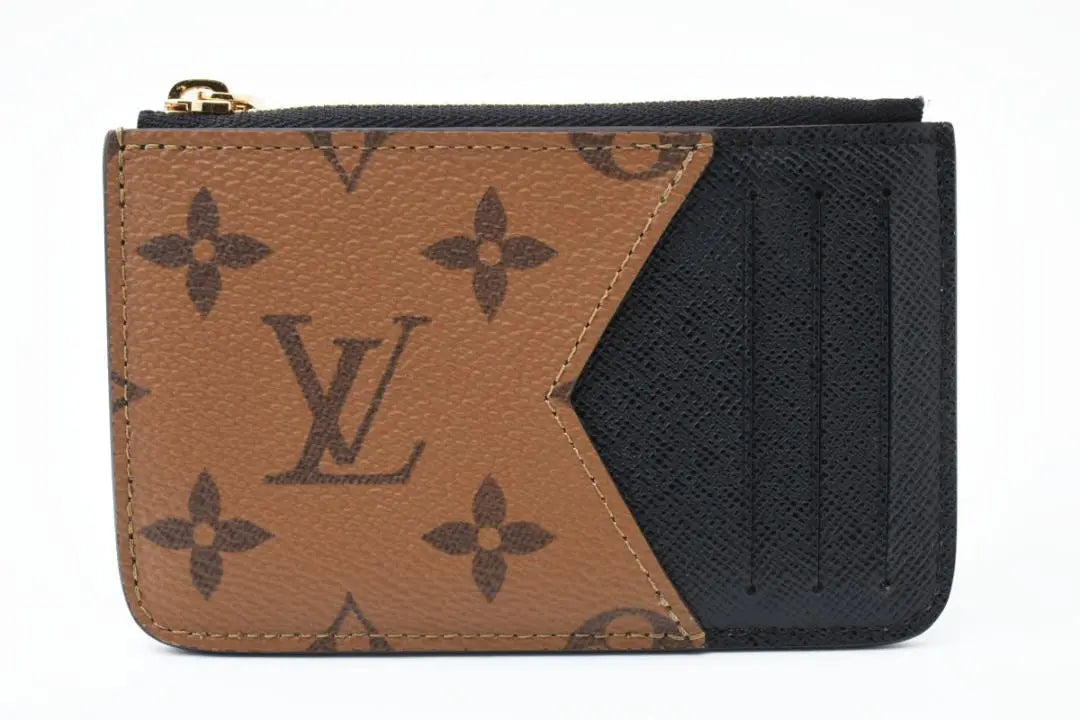 [Almost New] Louis Vuitton Monogram Reverse Porto Cult Romy Card | 【ほぼ新品】ルイヴィトン モノグラム リバース ポルト カルト ロミー　カード