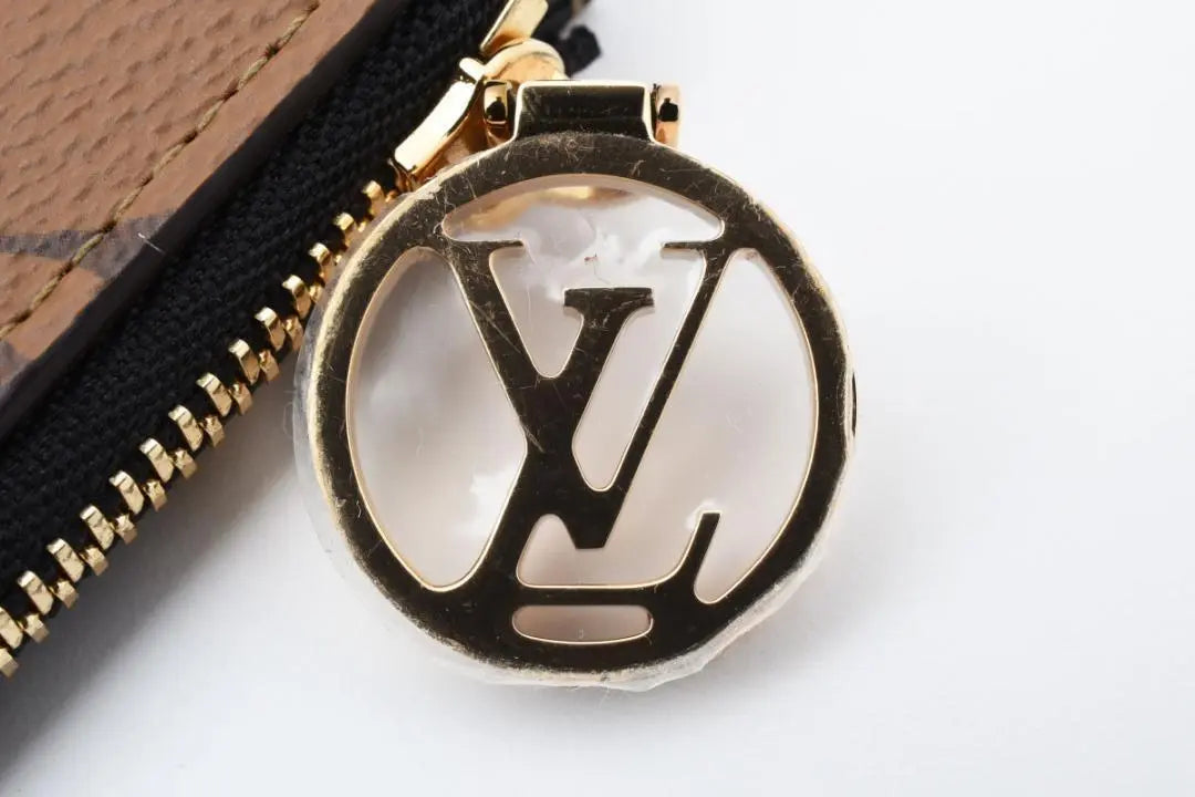 [Almost New] Louis Vuitton Monogram Reverse Porto Cult Romy Card | 【ほぼ新品】ルイヴィトン モノグラム リバース ポルト カルト ロミー　カード