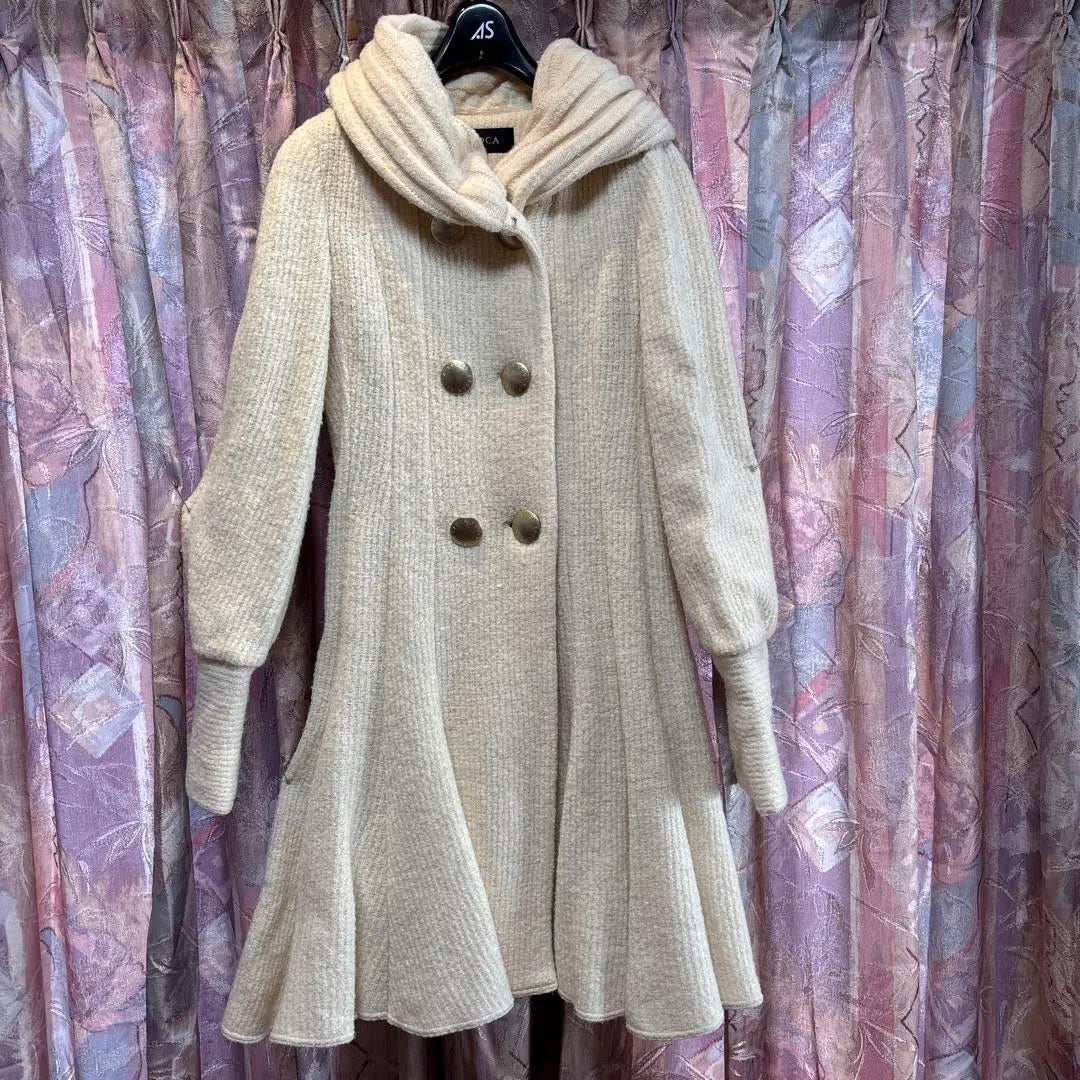 EPOC Ivory Duffle Coat