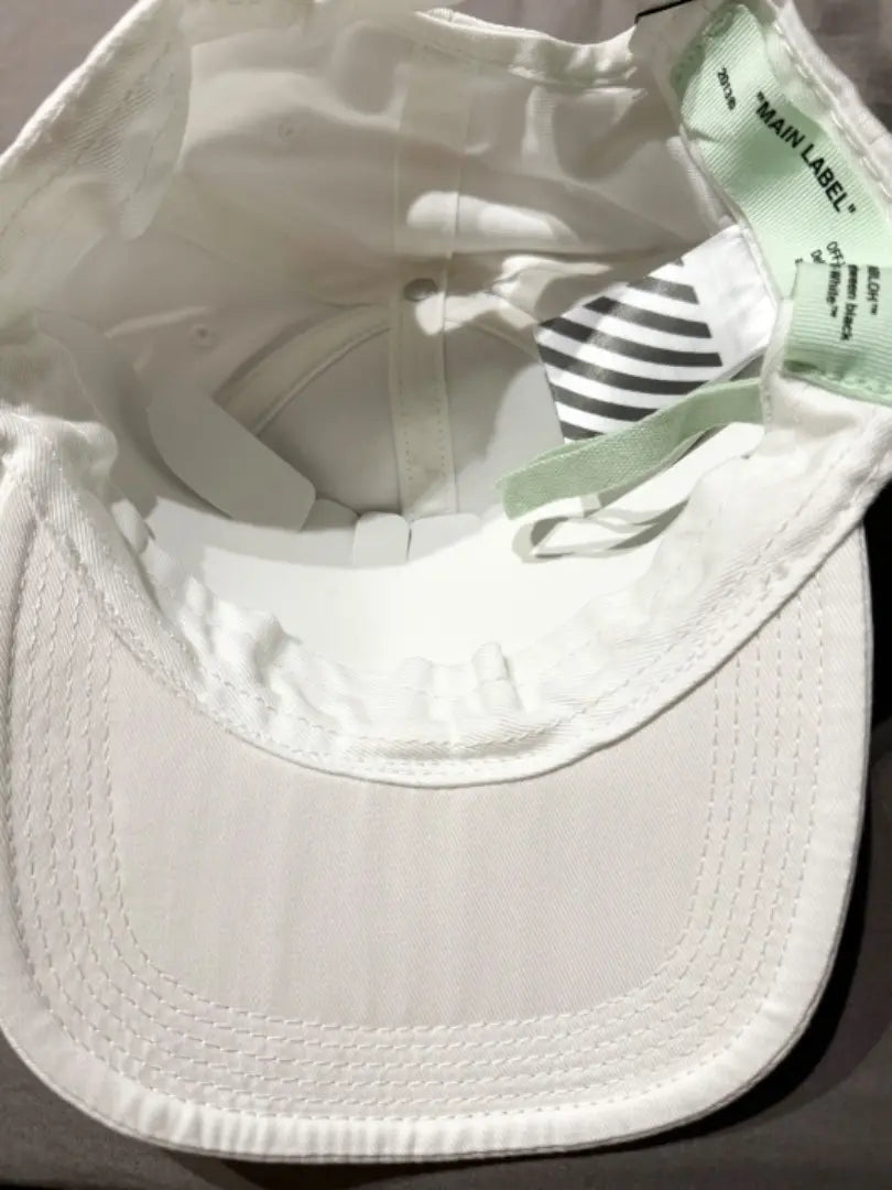 Off-White temperature cap