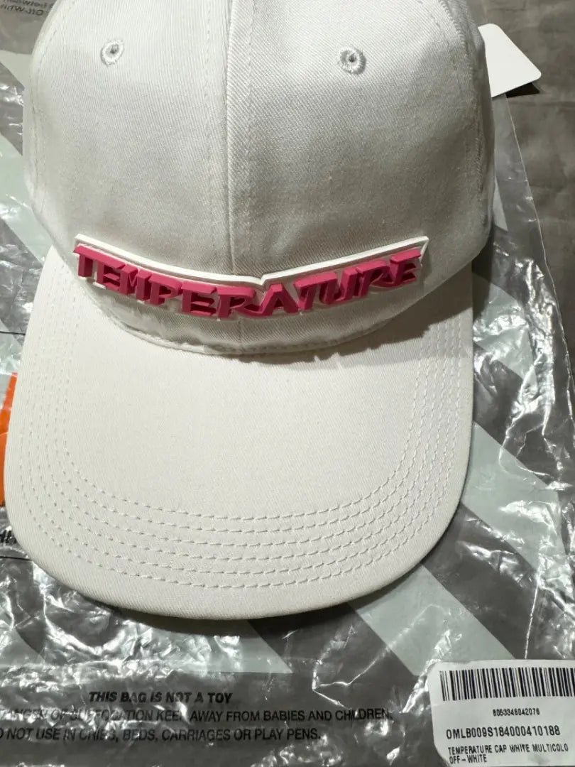 Off-White temperature cap