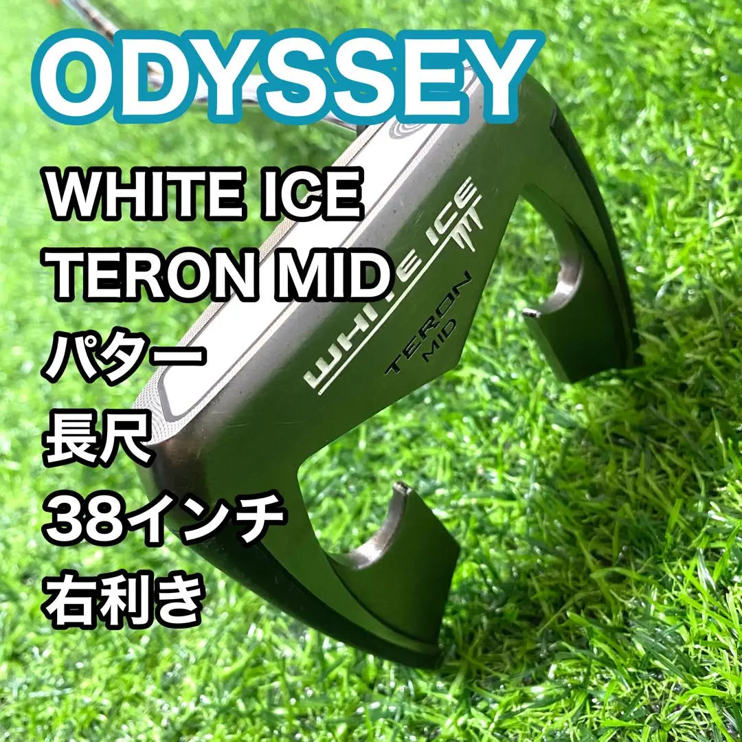 Odyssey White Ice TERON MID Putter 38 inch Right Men