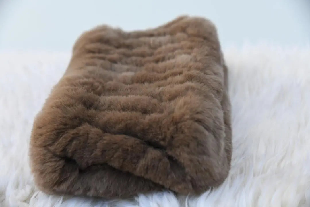 ◆New◆Limited Soft Fur Rex Braided◆Snood Fur