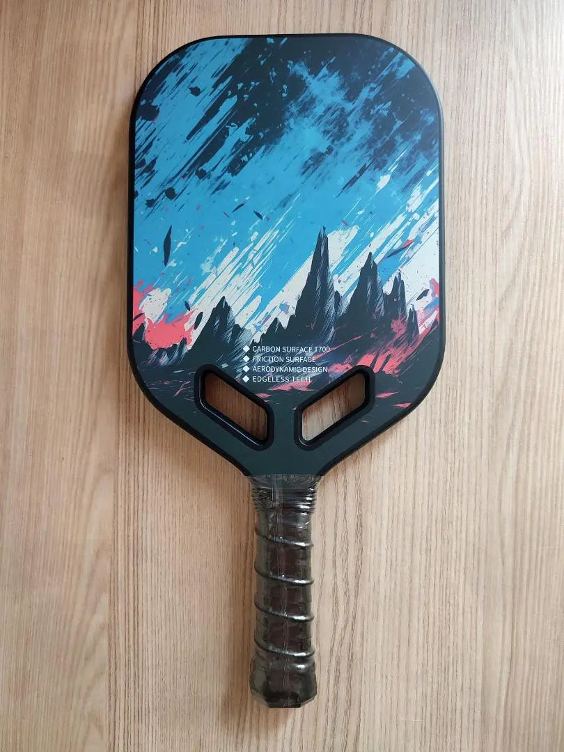 Pickleball Paddle Carbon Fiber Thermoforming Edgeless Mountain