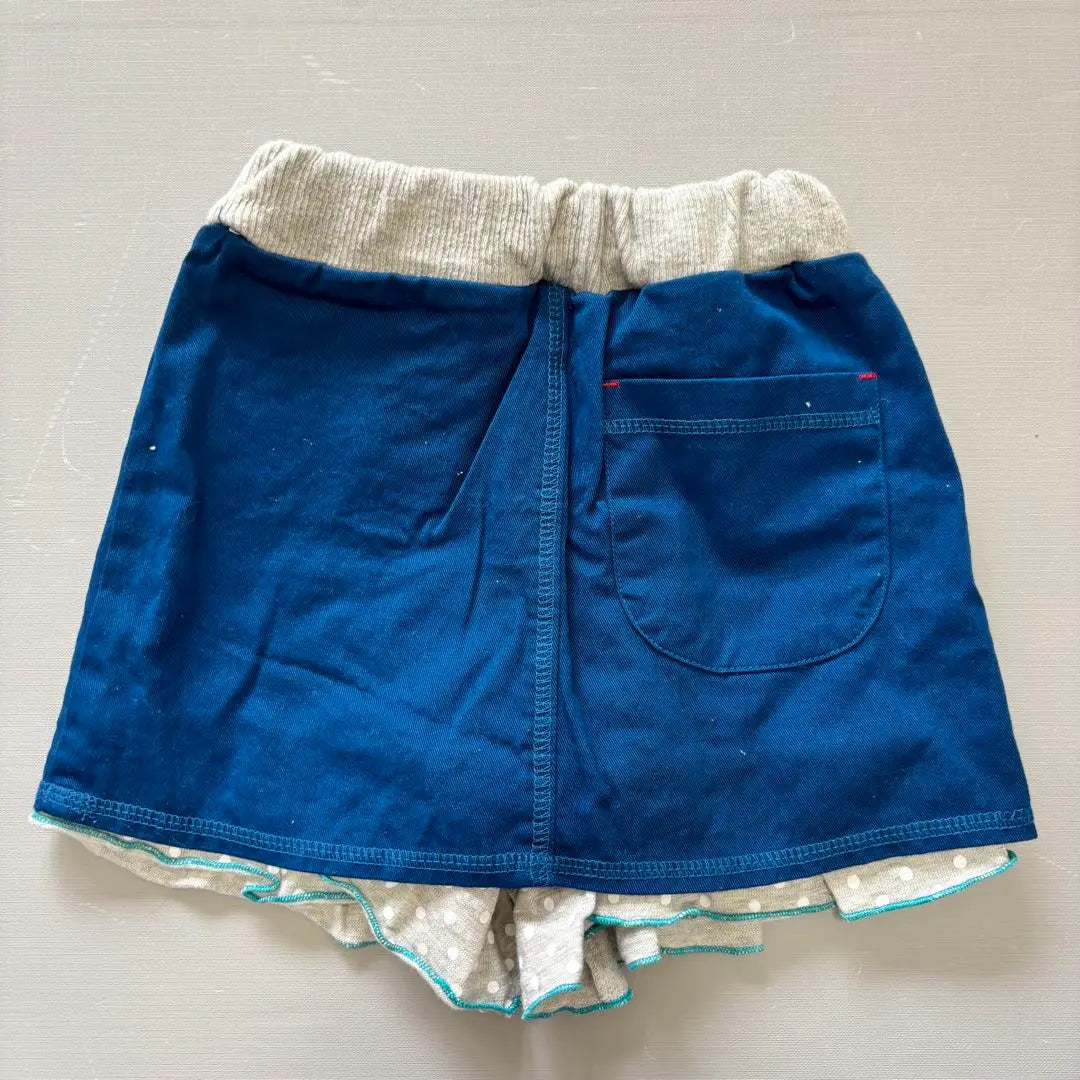 [Kimuratan] Shorts, skirt with innerwear, tagged, cotton, girls/100